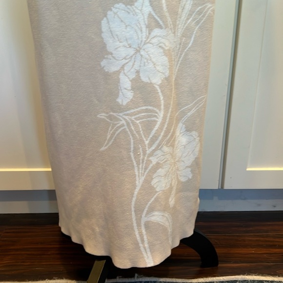 ON SALE!! CYNTHIA ROWLEY Cream Knit Fabric Dress $4.99 shipping - Picture 3 of 8